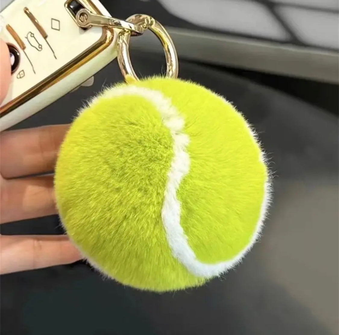 Llavero Peludo Tenis/Pádel