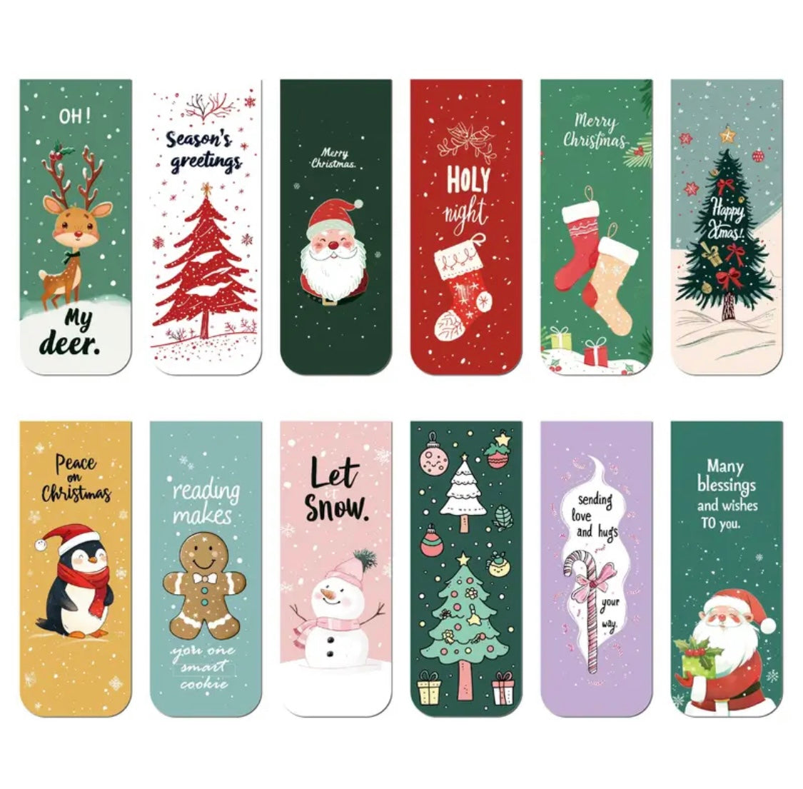 Marca Páginas Navidad