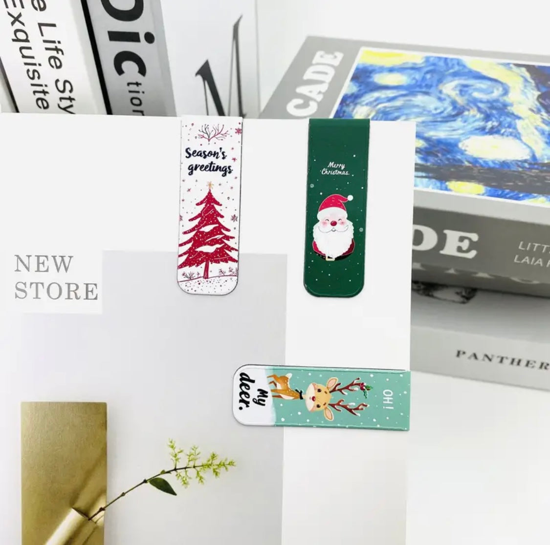 Marca Páginas Navidad