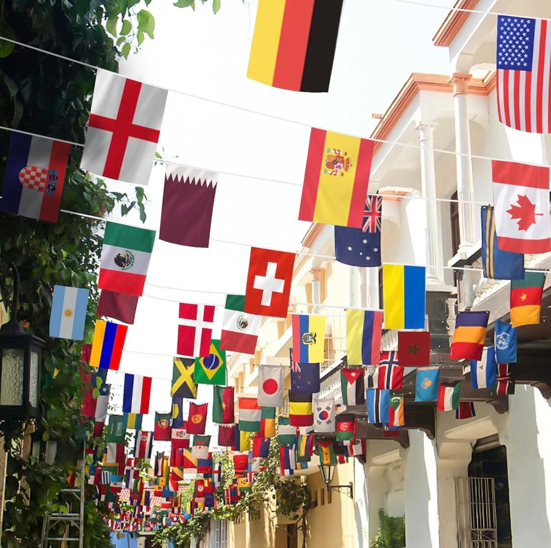 Banderines, Países Mundial FIFA 2026