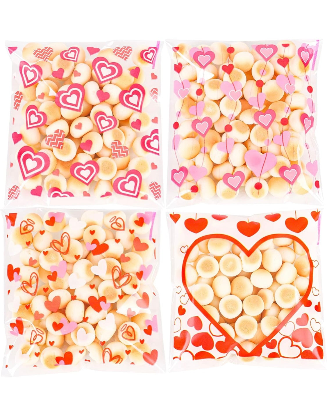 Bolsas Pequeñas, Corazones, Al Mayor