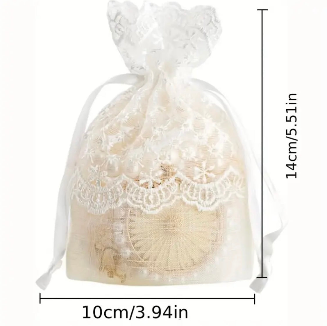 Bolsas De Tela, Blancas
