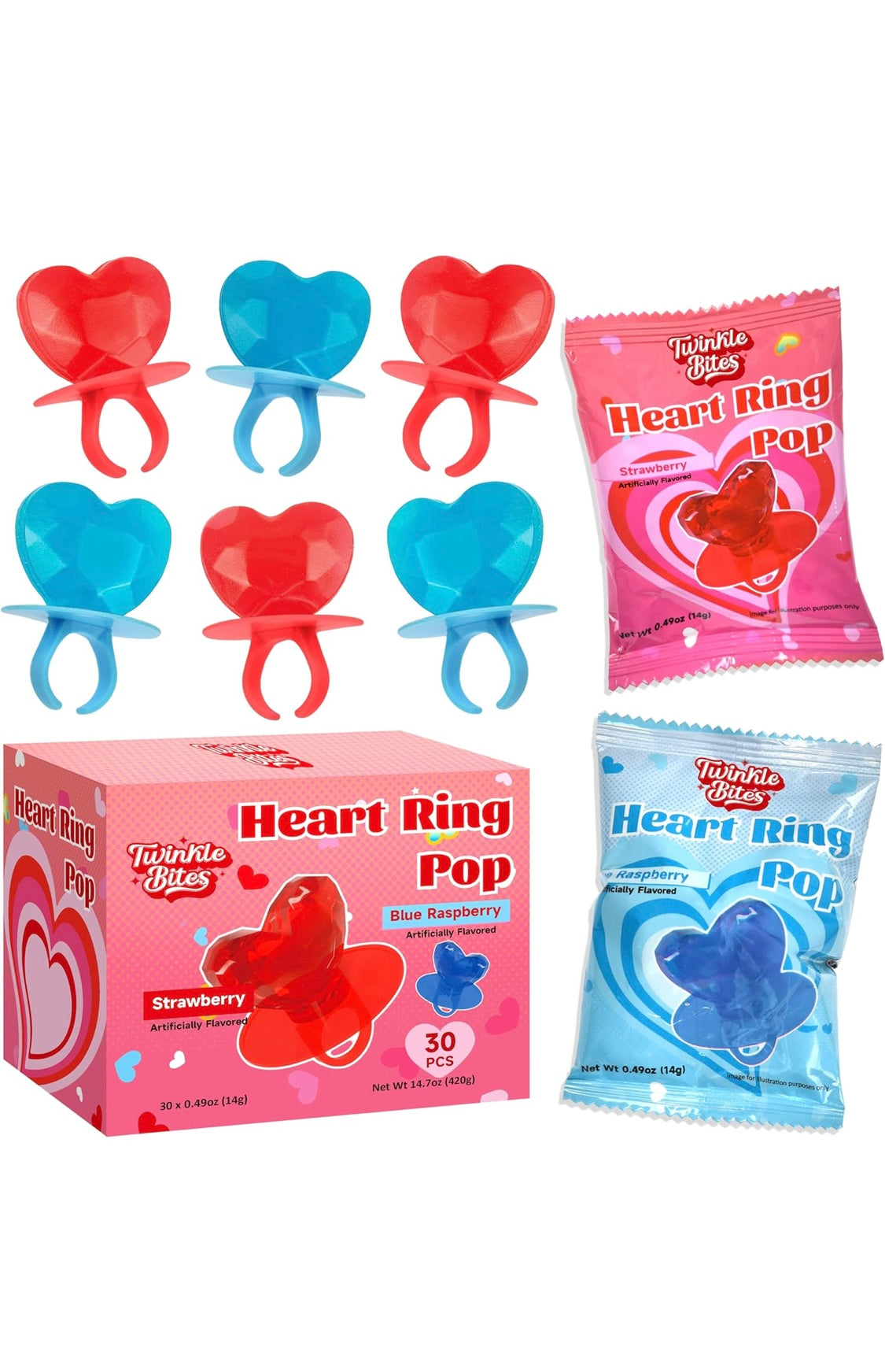 Ring Pop Corazón
