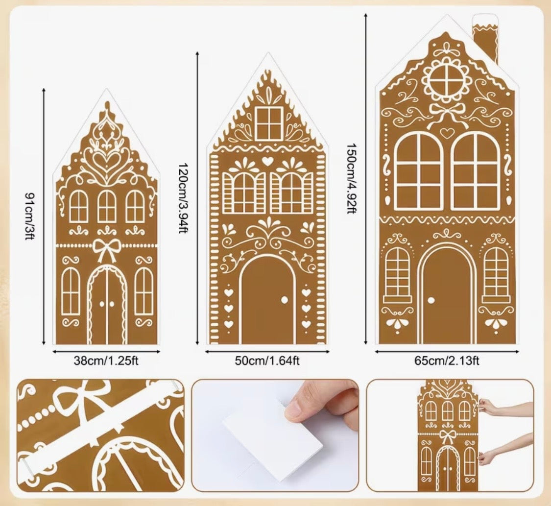 Set Casas De Jengibre
