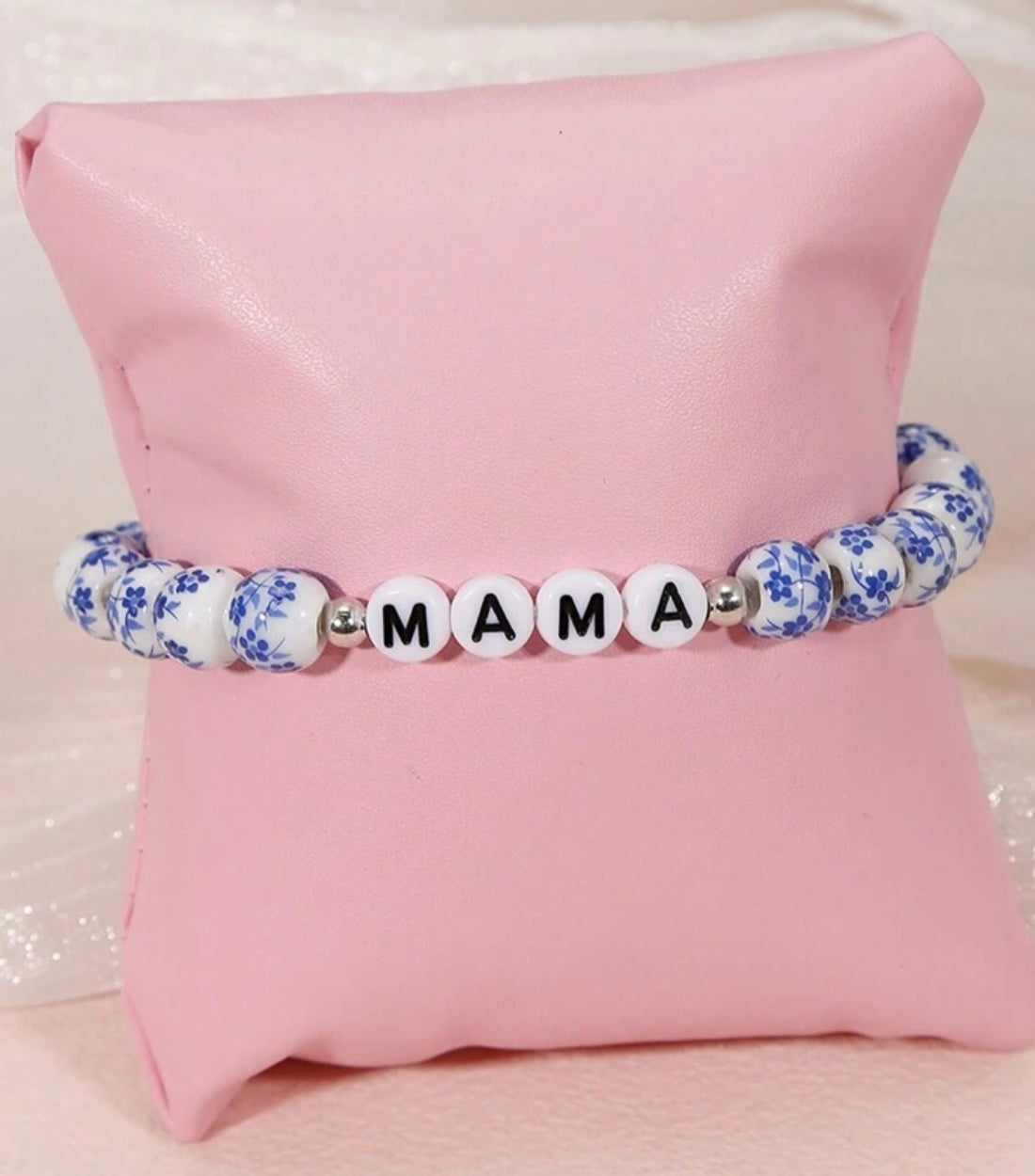 Pulsera Con Flores