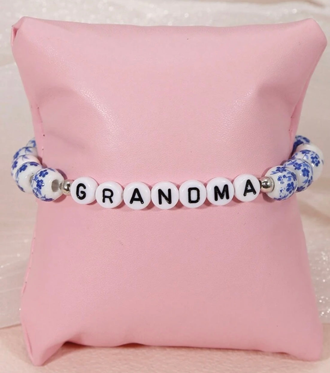 Pulsera Con Flores