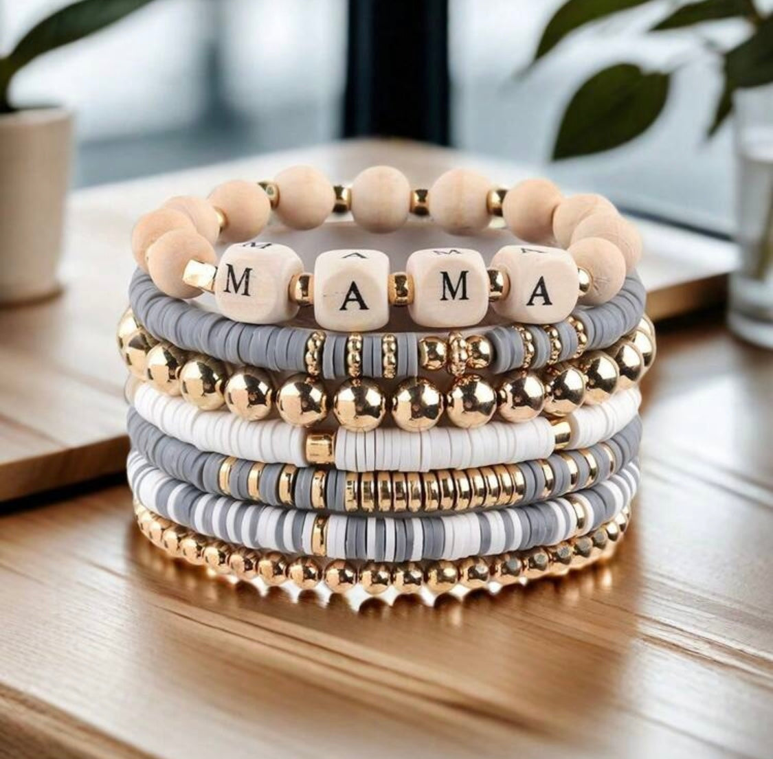 Set de Pulseras Para Mamá