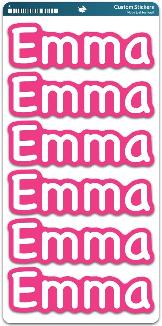 Etiquetas Grandes, Personalizadas