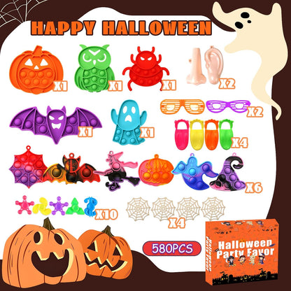 Caja De 580 Juguetes, Halloween
