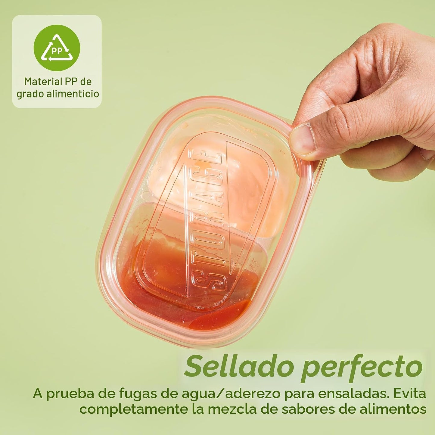 Envases Pequeños, Doble Compartimiento