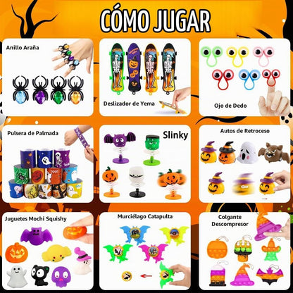 Caja De 210 Juguetes, Halloween