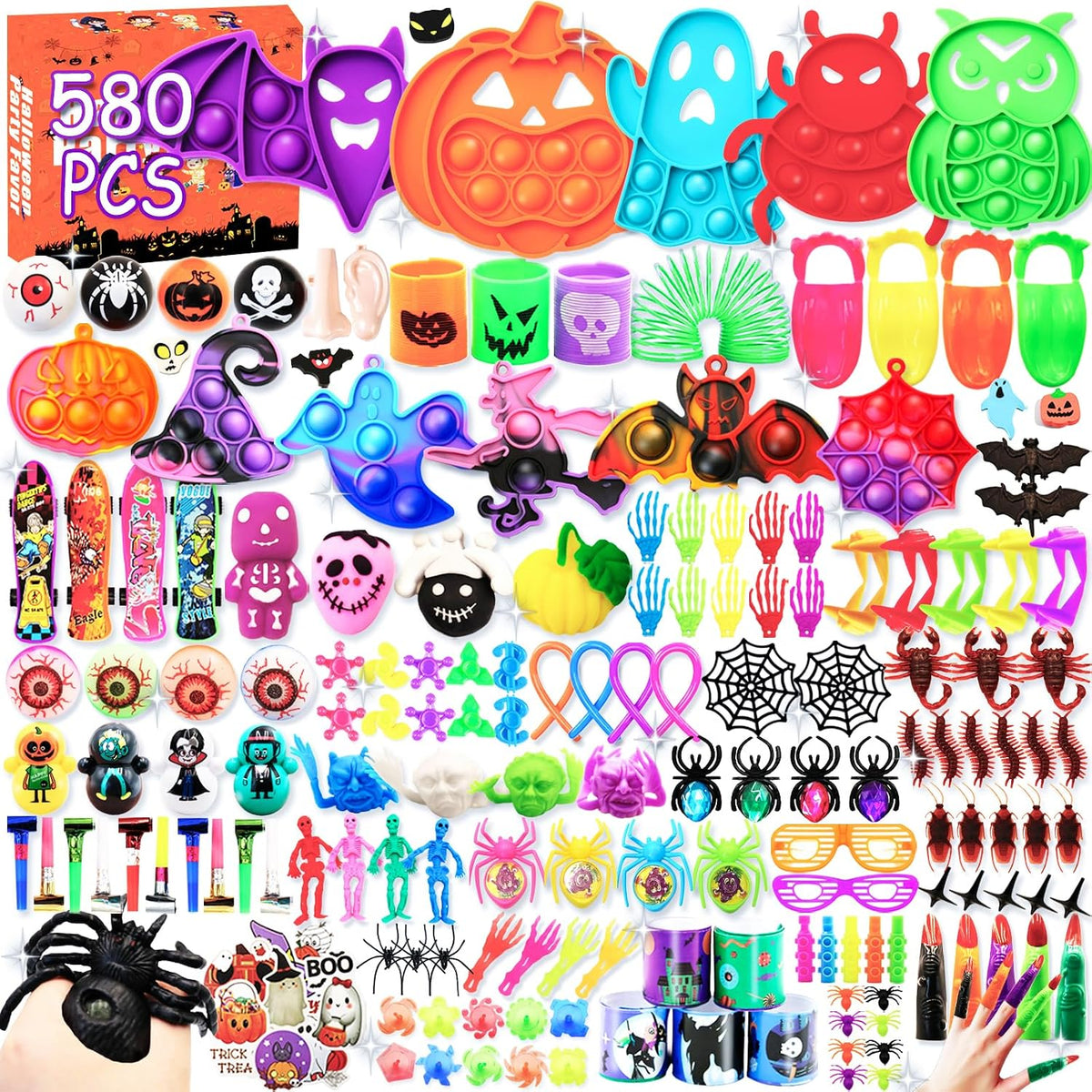 Caja De 580 Juguetes, Halloween
