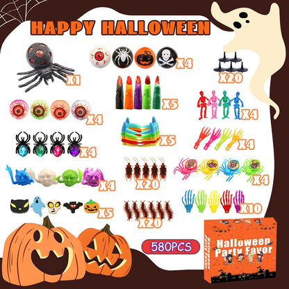 Caja De 580 Juguetes, Halloween