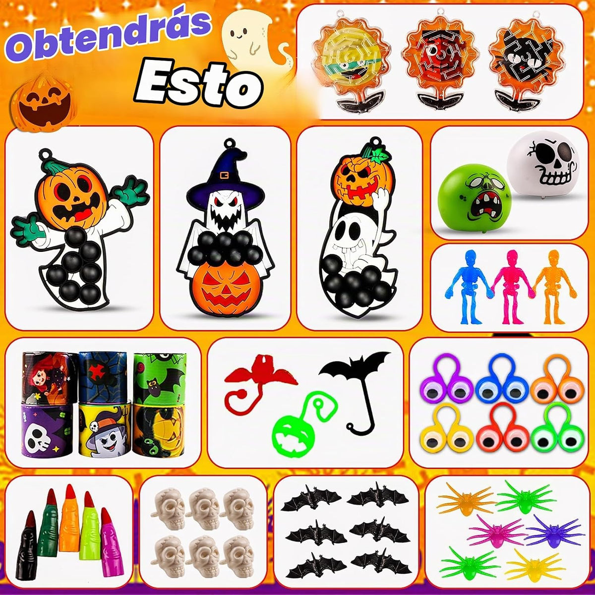 Caja De 530 Juguetes, Halloween