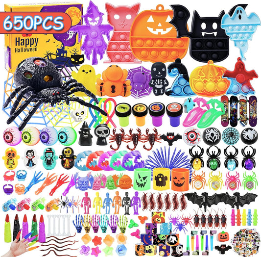 Caja De 650 Juguetes, Halloween