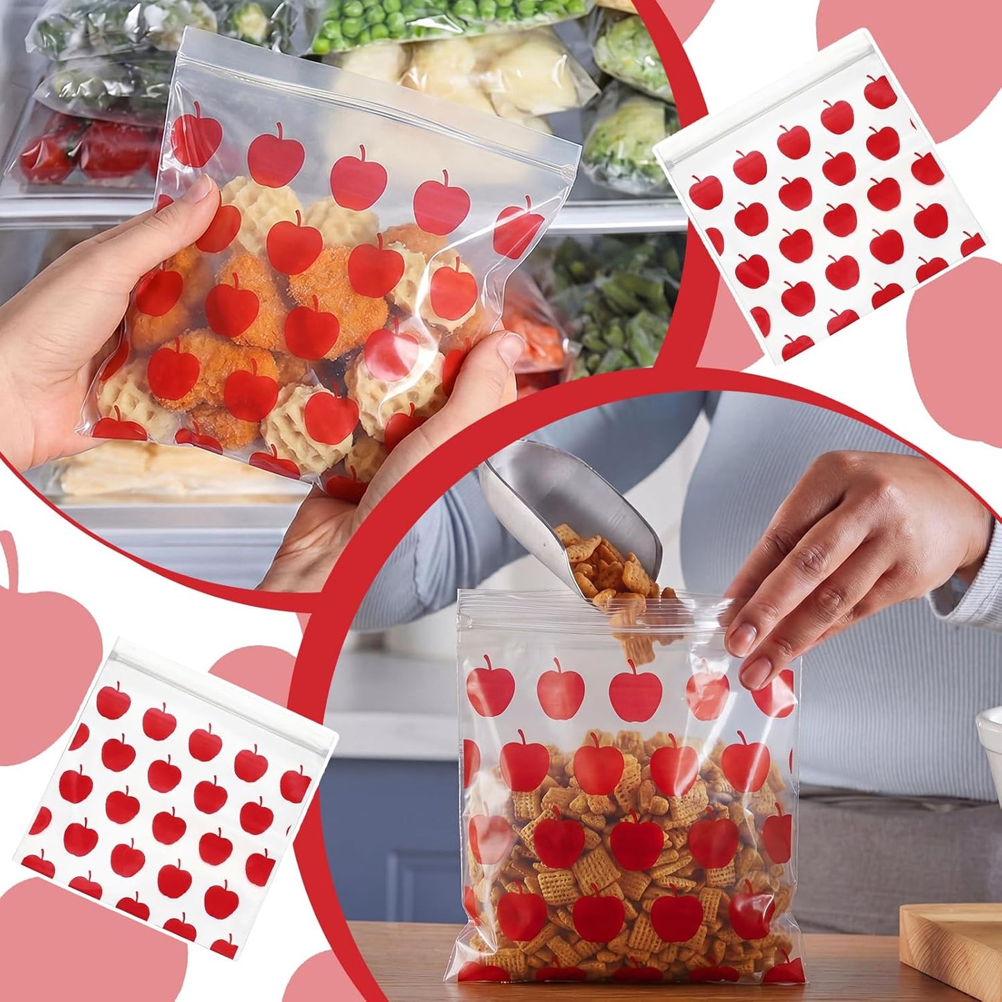 Bolsas Plásticas, Manzana