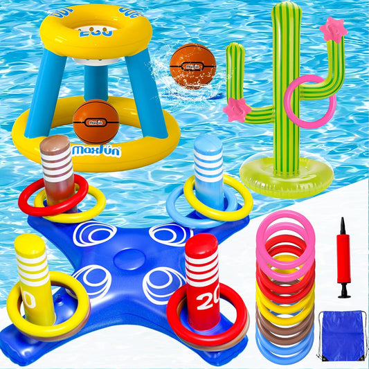 Juego De Inflables Para Piscina