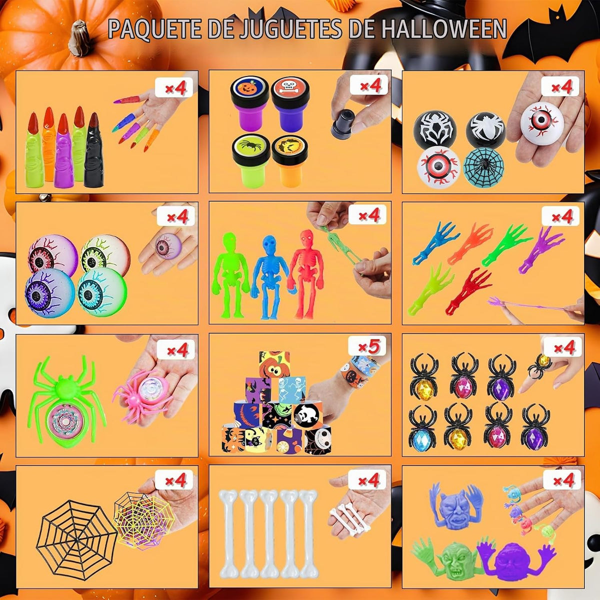 Caja De 650 Juguetes, Halloween