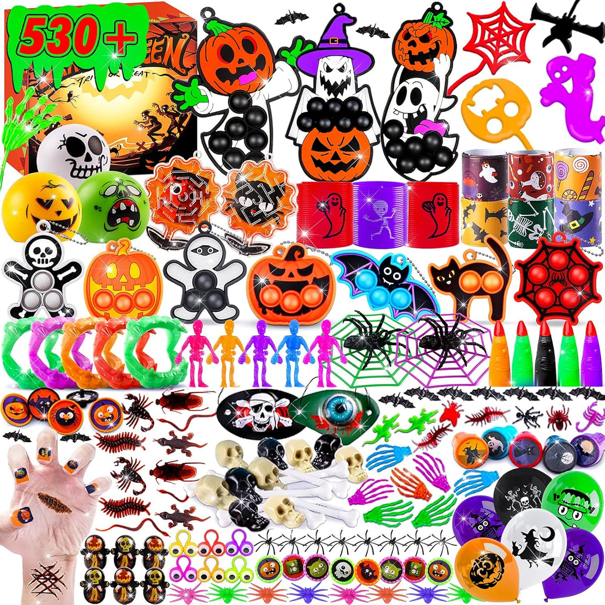 Caja De 530 Juguetes, Halloween