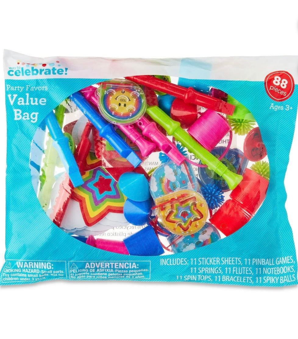 Bolsa De 88 Juguetes