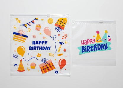 Bolsas Plásticas Happy Birthday