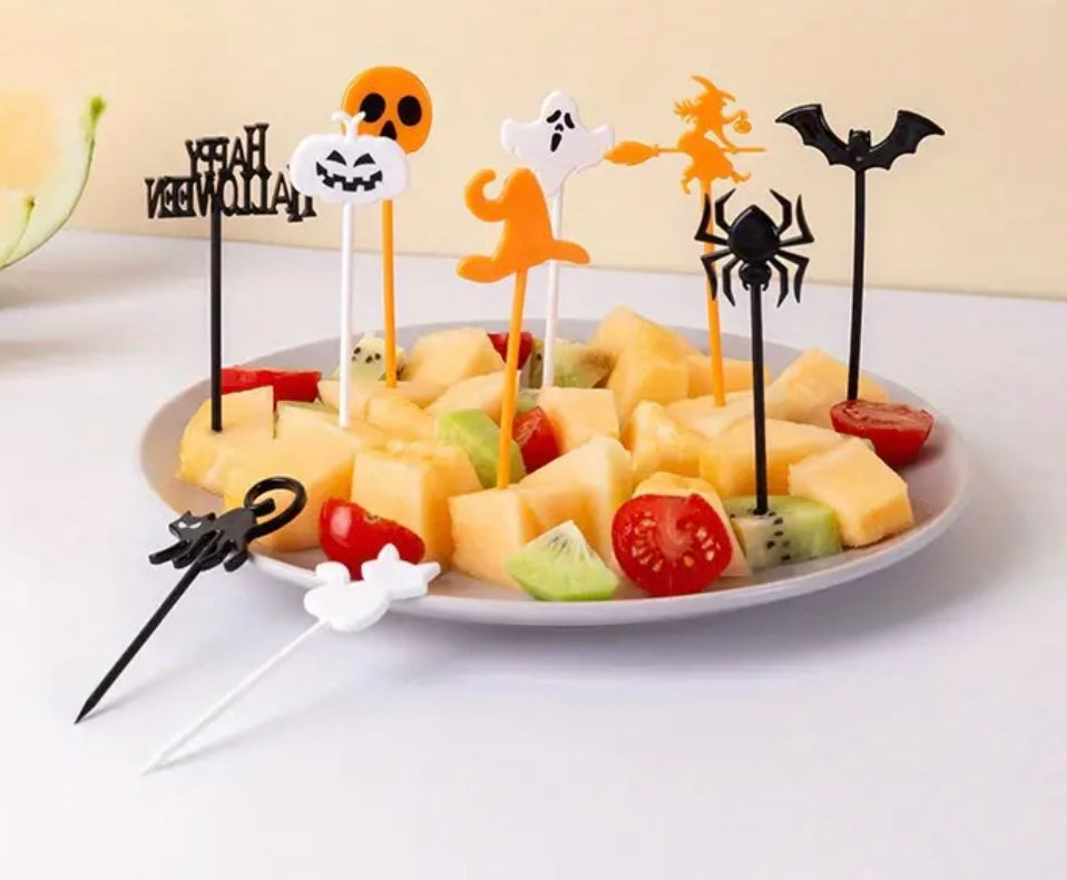 Pinchos/Tenedores Para Las Comidas Halloween