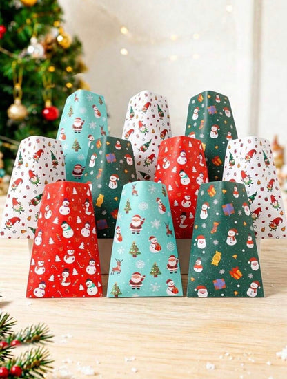 Bolsas De Papel Navidad