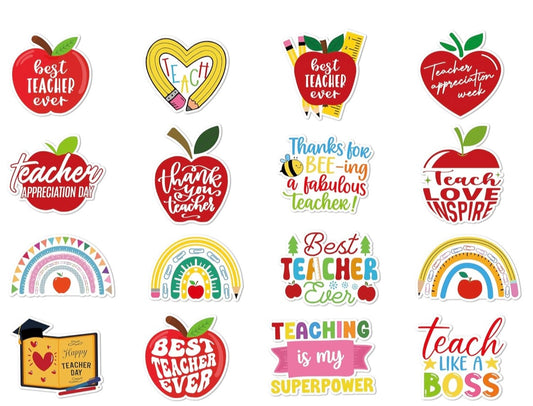 Calcomanías Teacher