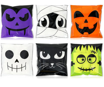 Bolsas Pequeñas, Caras Halloween