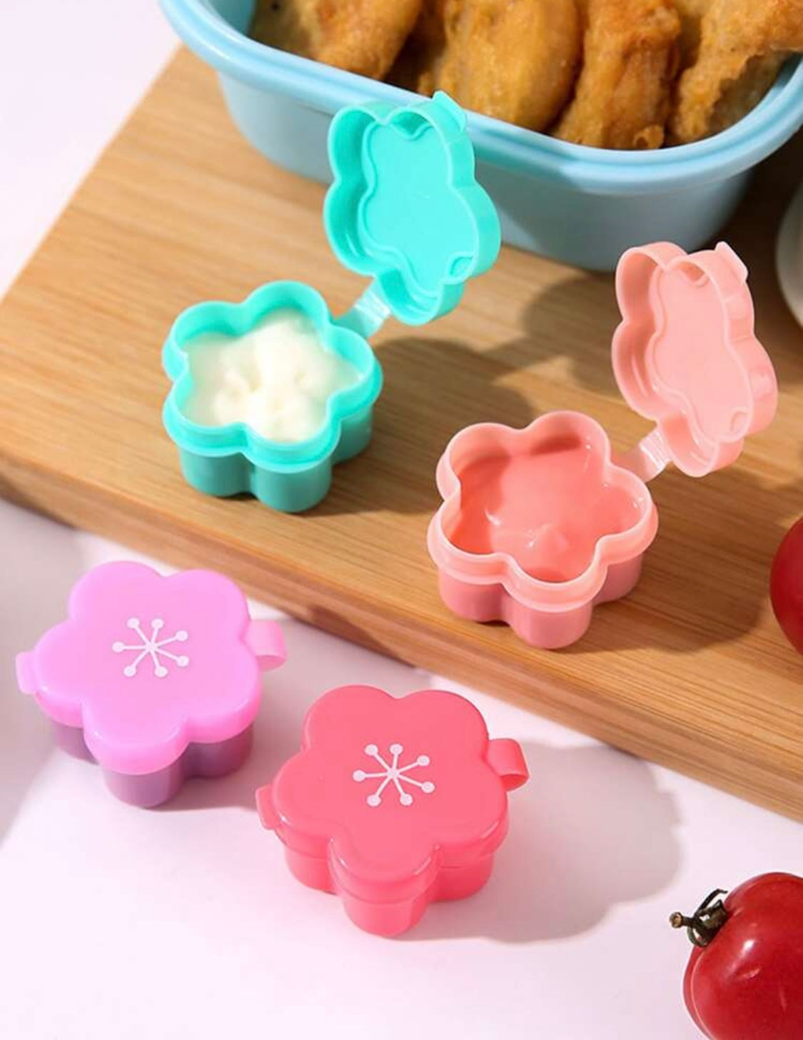 Envases Para Salsas, Flores