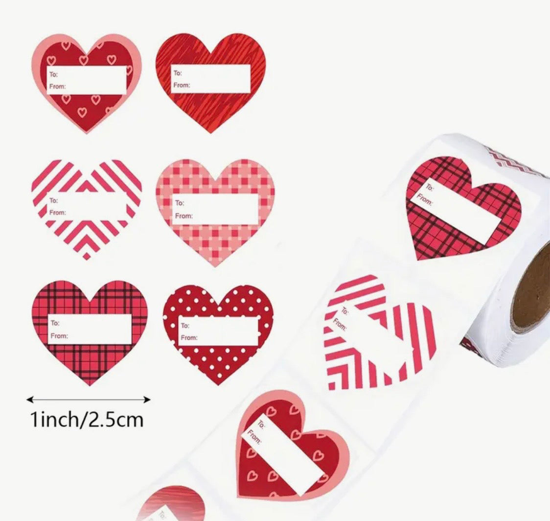 Calcomanías Corazón