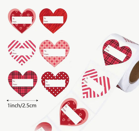 Calcomanías Corazón