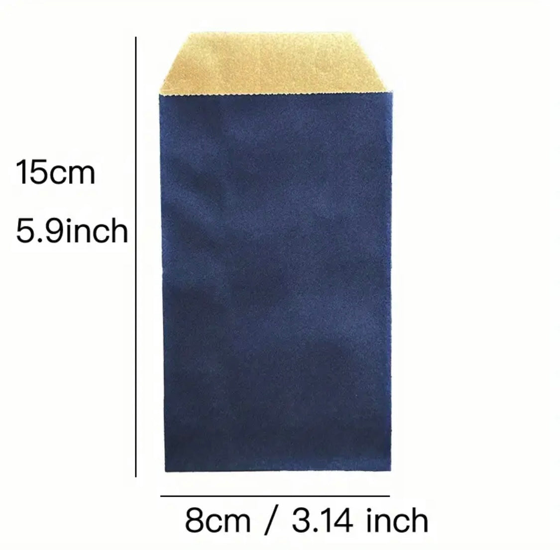Bolsas De Papel, Azules