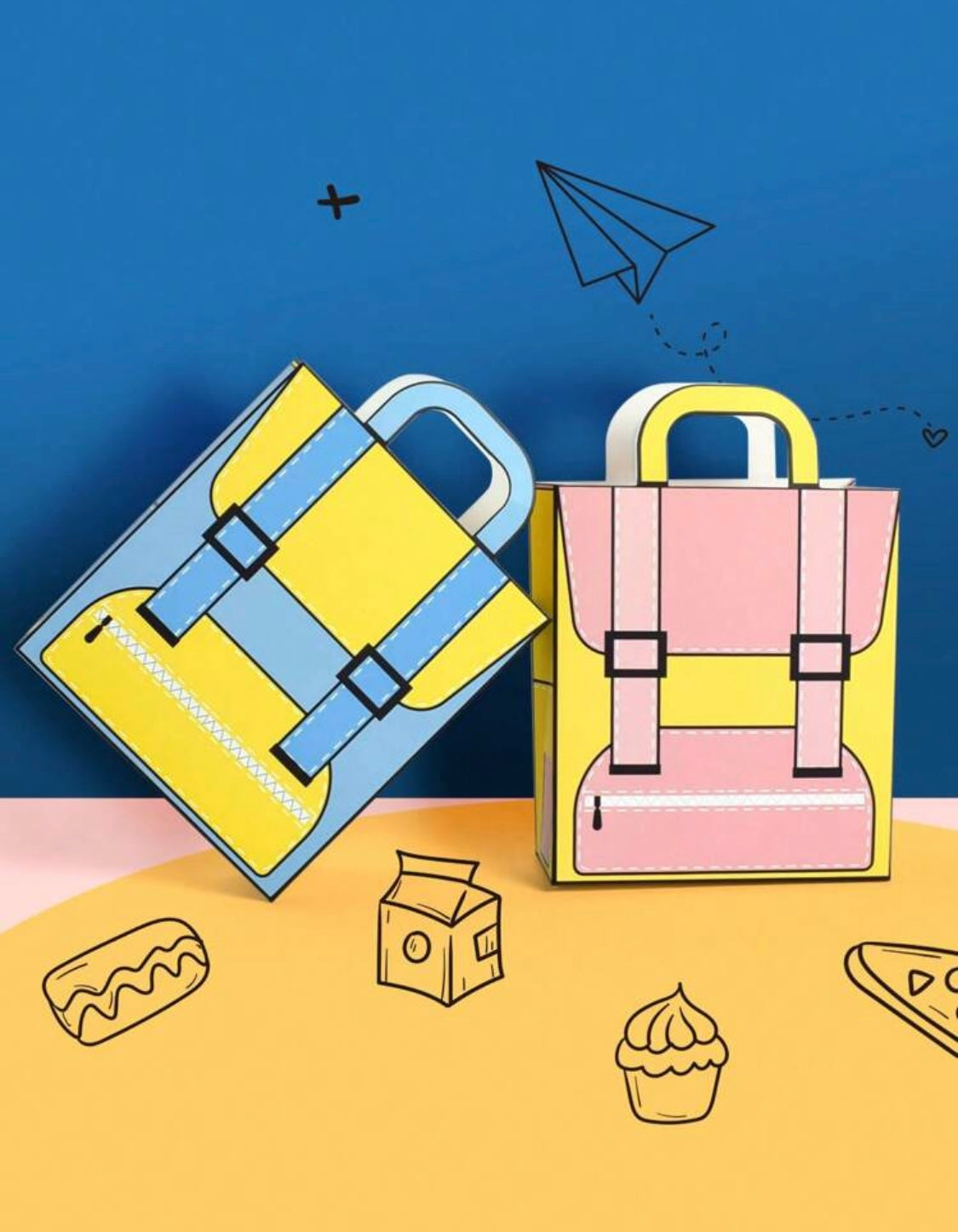 Morralito, Bolsas De Papel