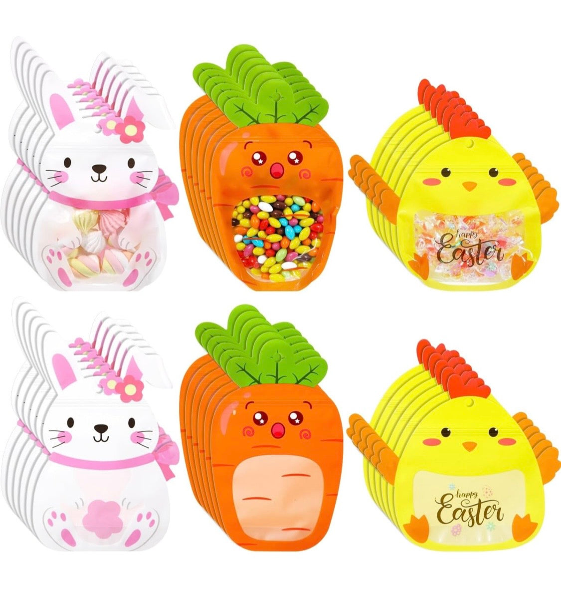 Bolsas Conejo - Pollo - Zanahoria