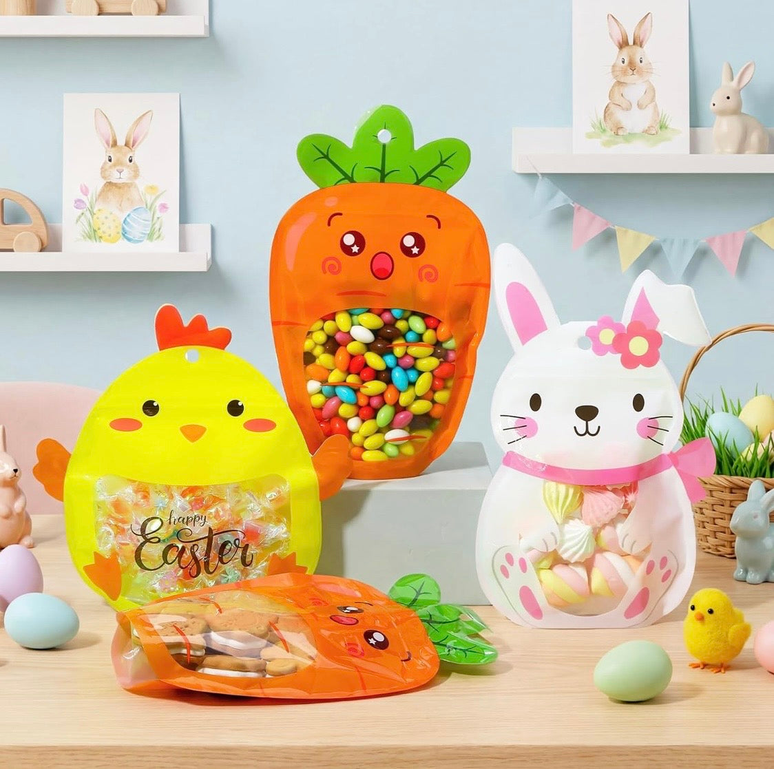 Bolsas Conejo - Pollo - Zanahoria