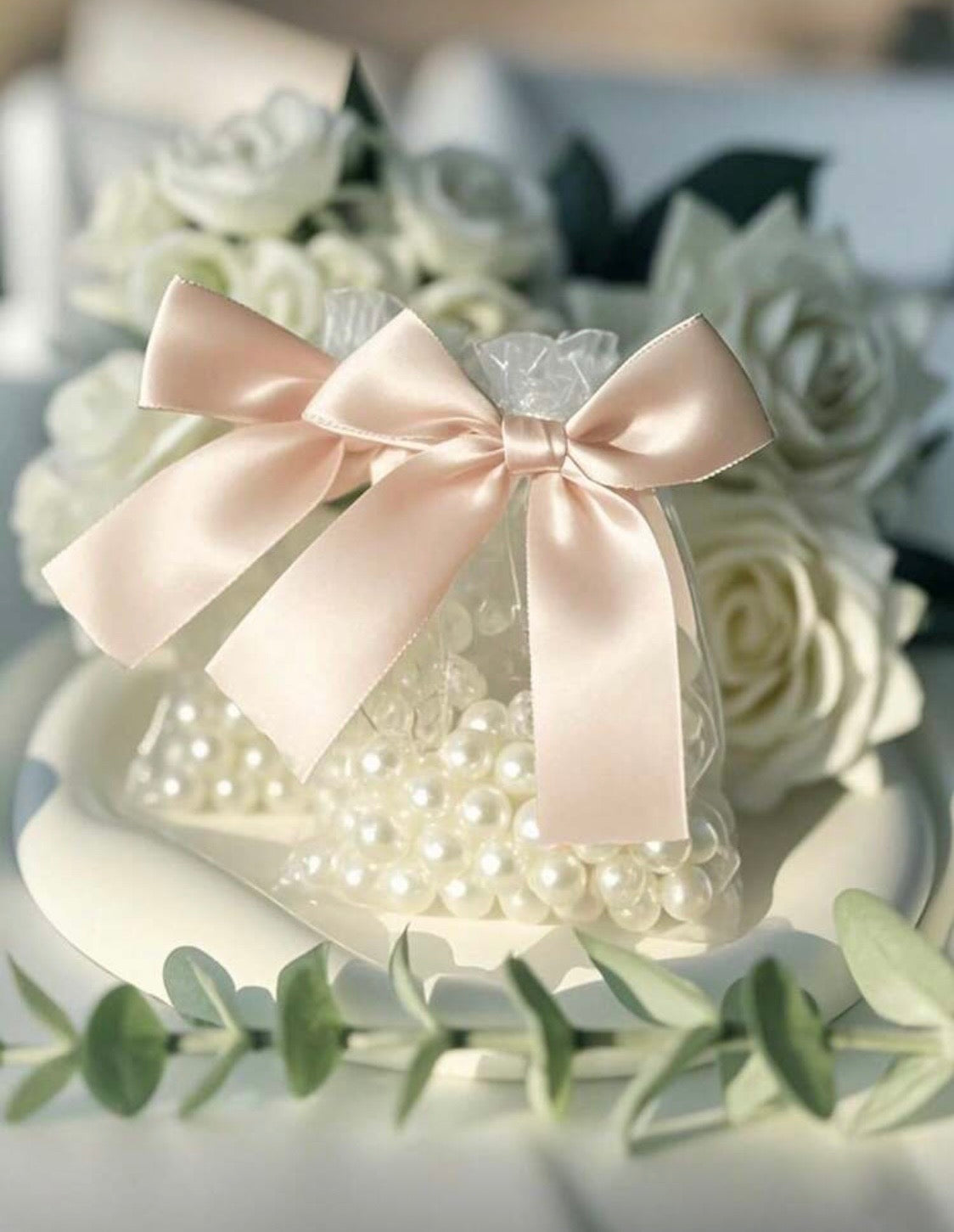 Bolsas De Organza, Con Lazo