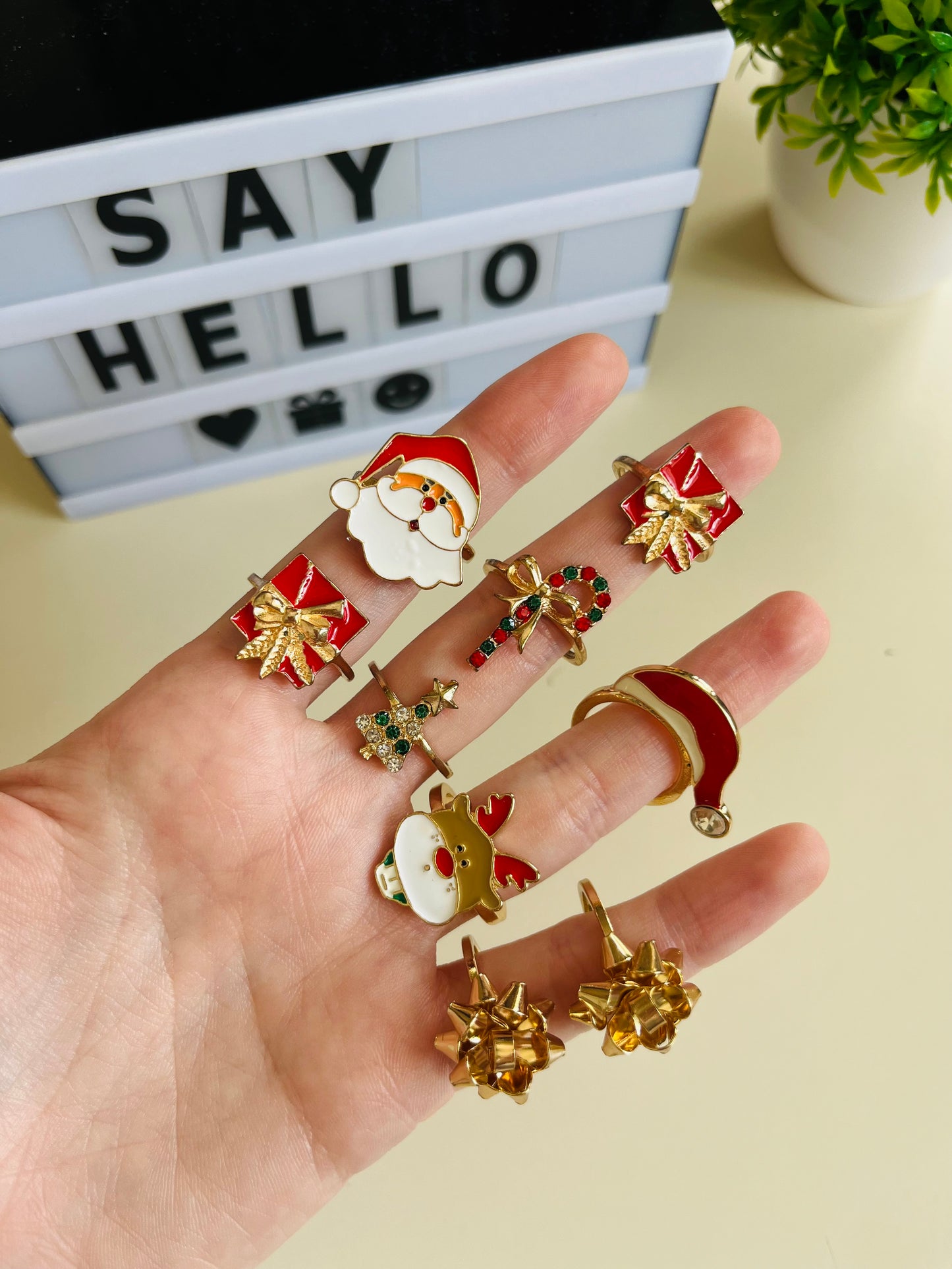 Anillos Navidad