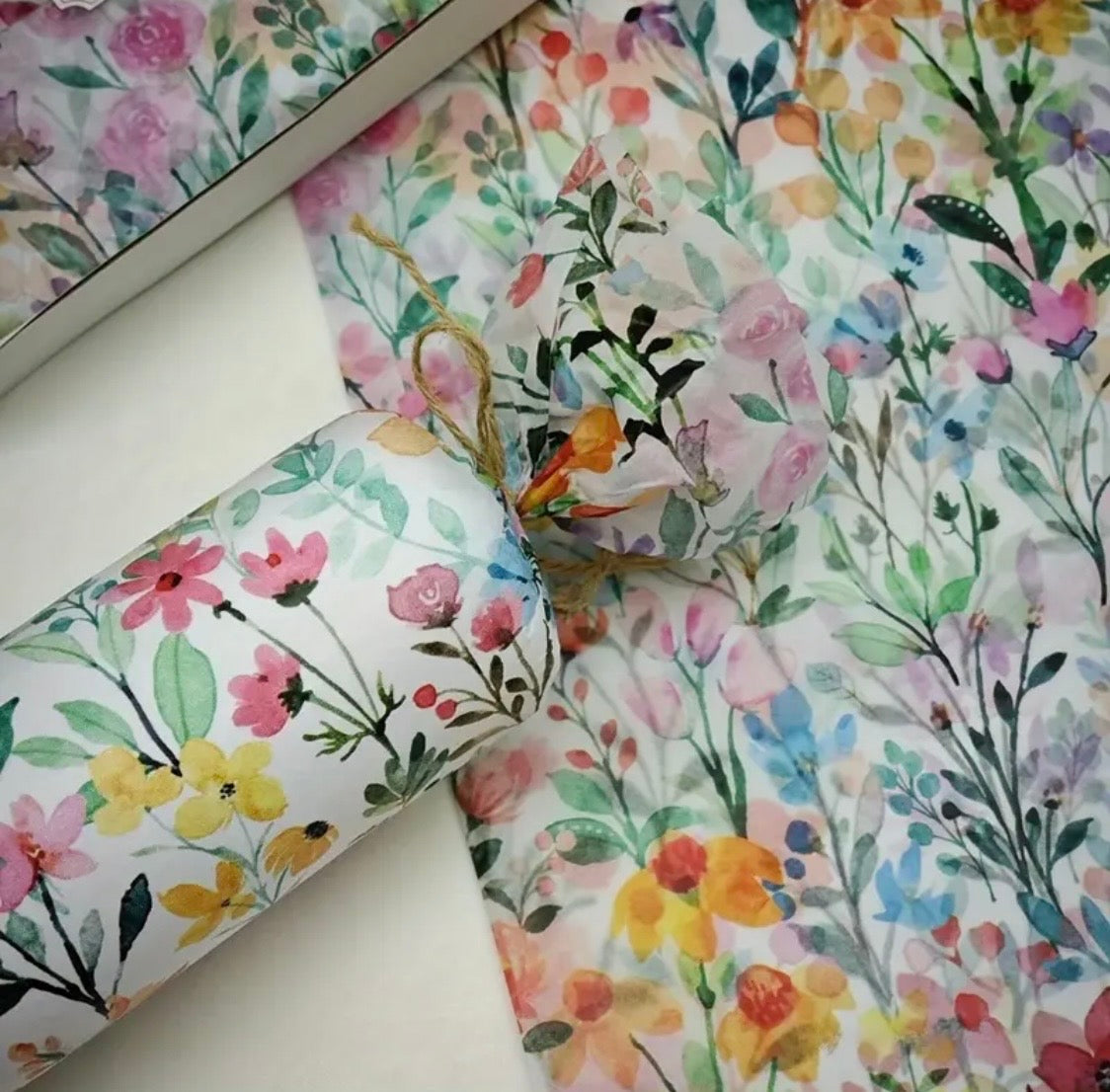 Papel De Seda, Flores