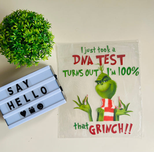 Grinch, Planchable Textil