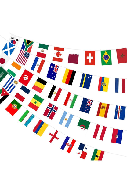 Banderines, Países Mundial FIFA 2026