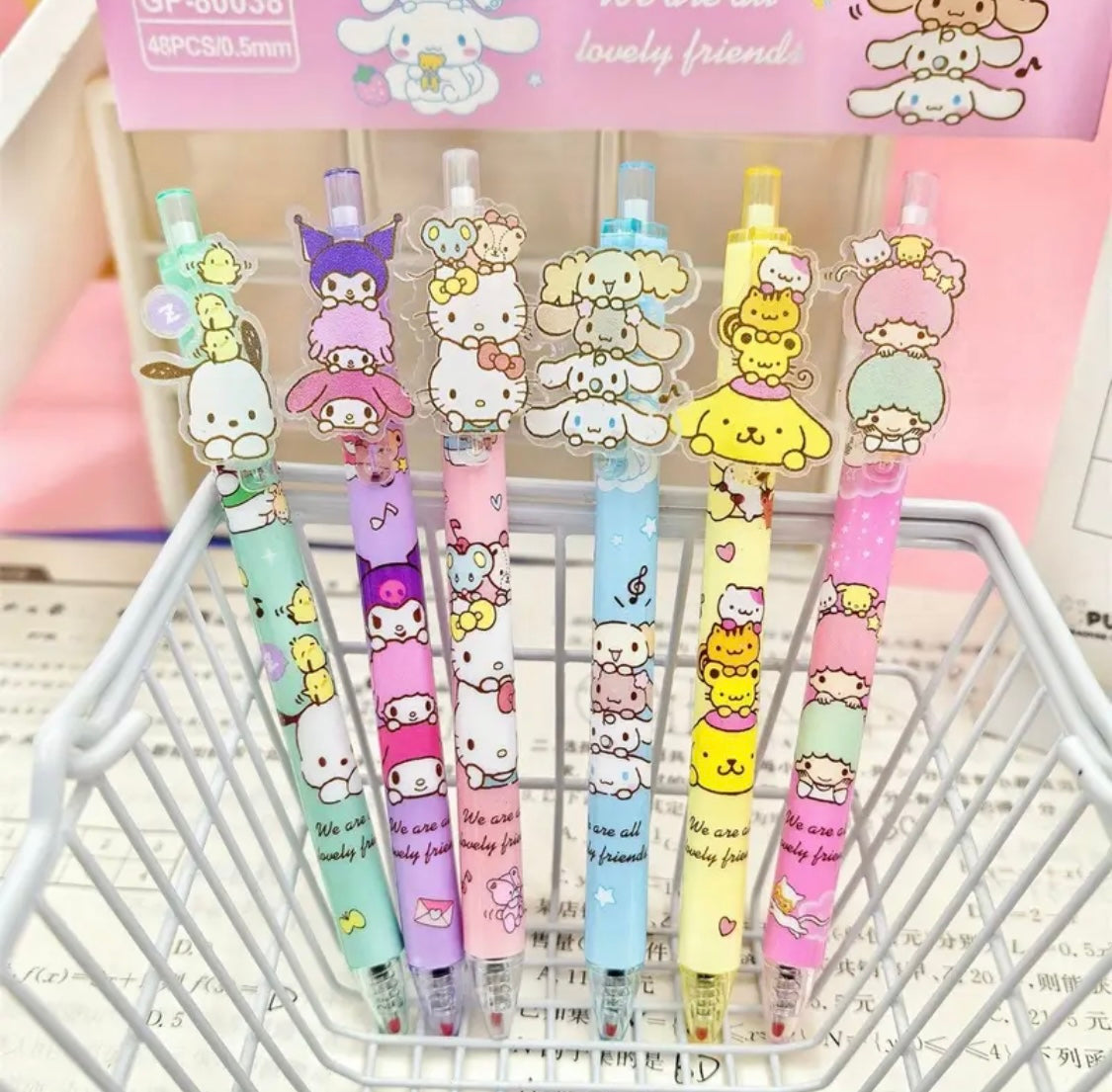 Bolígrafos Sanrio