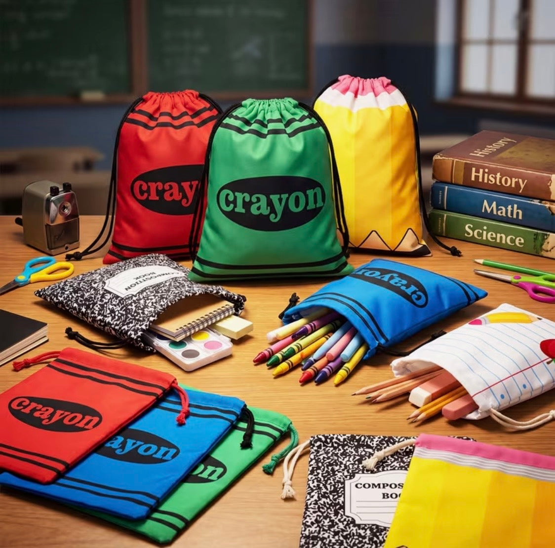Bolsas De Tela, School