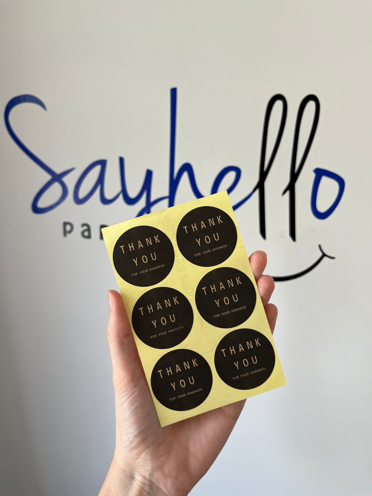 Calcomanías Thank You