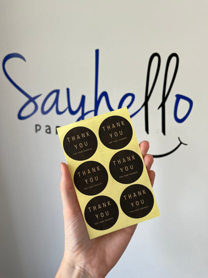 Calcomanías Thank You