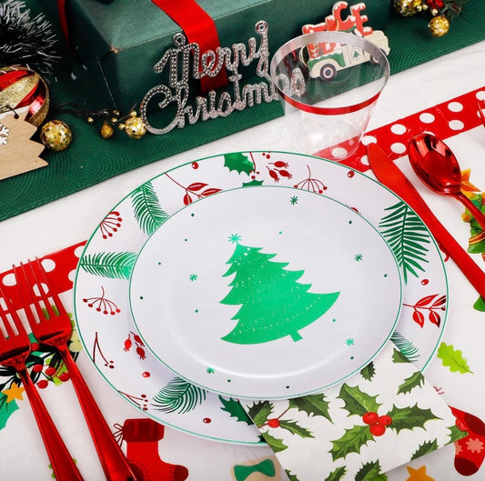 Vajilla, Árbol Navidad