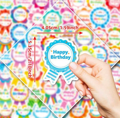 Calcomanías Cumpleaños
