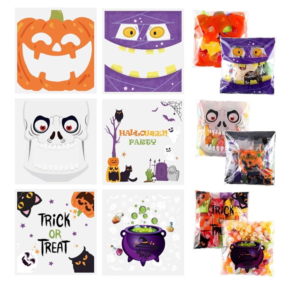 Bolsas Pequeñas Halloween