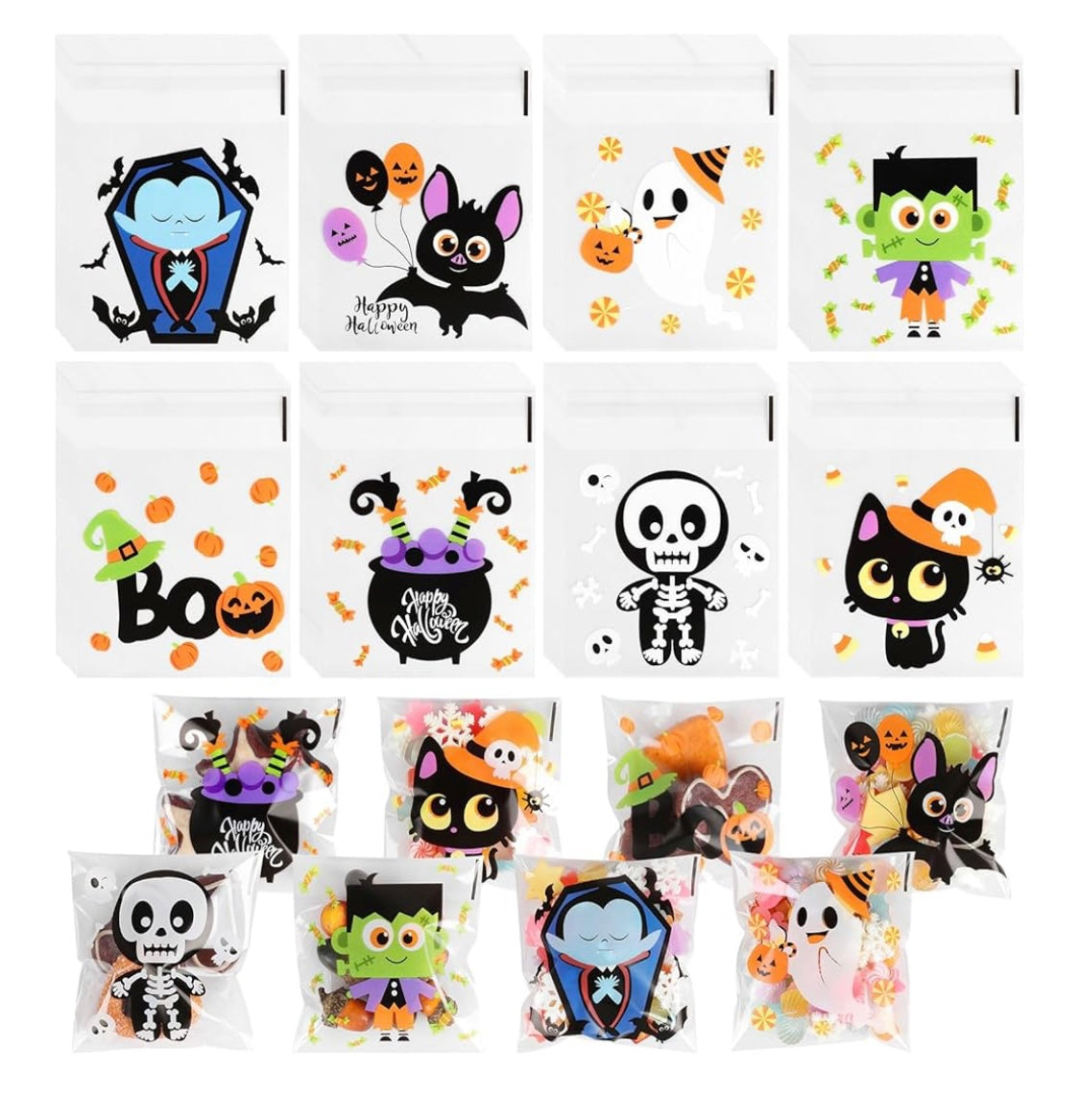 Bolsas Pequeñas Halloween