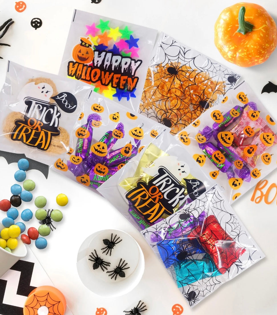 Bolsas 4 Diseños, Halloween